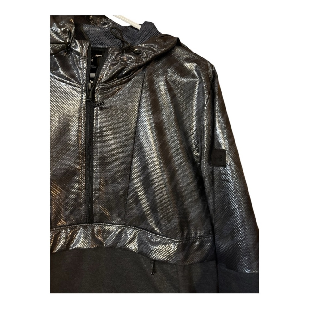 Under Armour Black and Gray Windbreaker - Picture 3 of 12